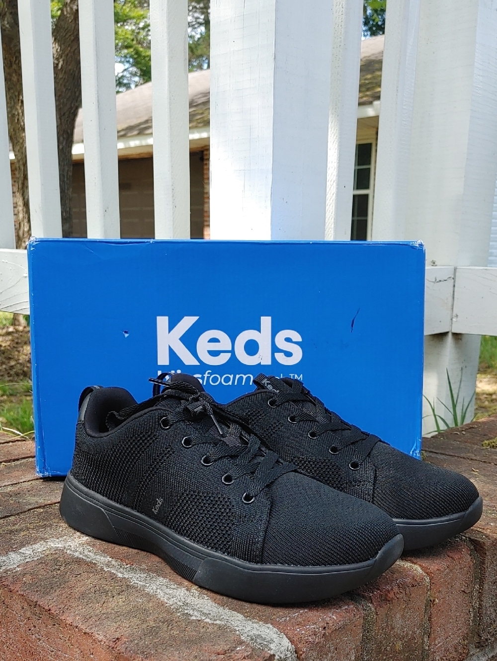 Keds Bliss Walk Knit Lace Up Sneaker Size 8